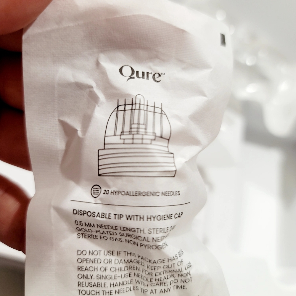 New Qure Skincare Micro-Infusion System 2 Month Supply Dark Spots Glass Skin - Picture 8 of 17
